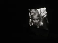 Concerned circus watcher in The Show Of Shows: "The aim is to reveal something about the paradox of us as human beings."